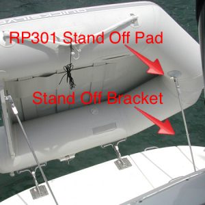 Snap Davit Stand Off Pad